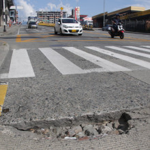 Alcaldía saliente de Manizales arregló vías, pero quedó pendiente un hueco